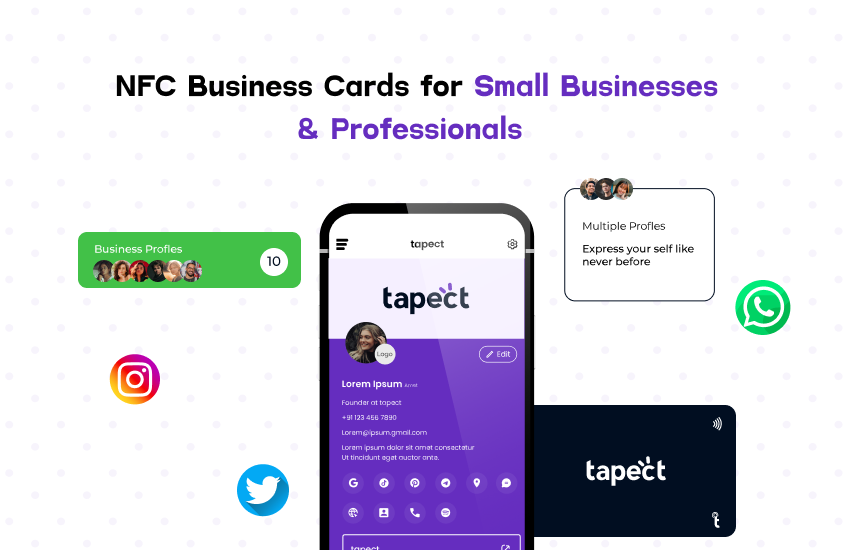 NFC Business Cards for Small Businesses & Professionals